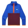 Cotopaxi Amado Fleecejakke Med Halv Glidelås, Blue violet / win