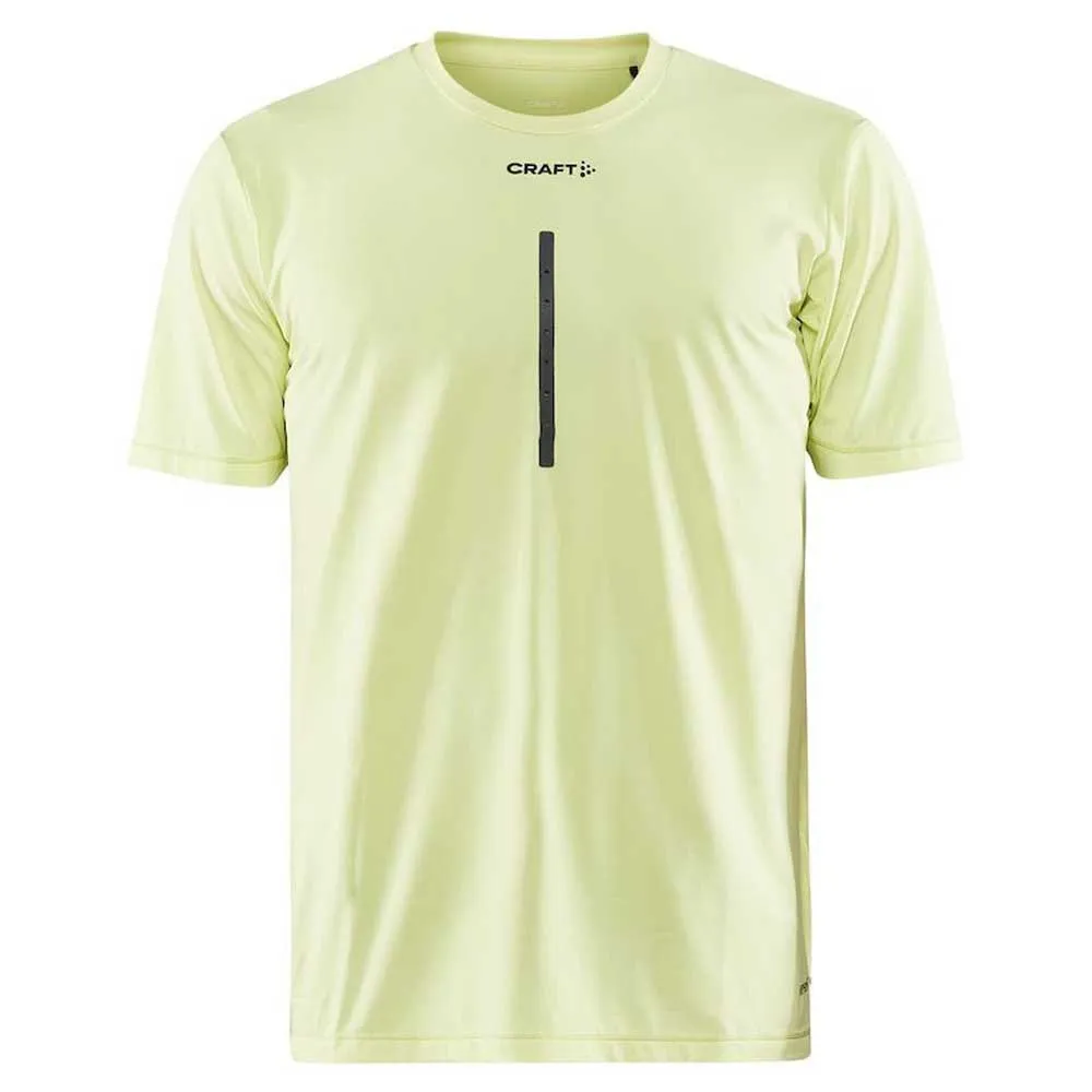 Craft Adv Charge Kortarmet T-skjorte male, Giallo Craft Adv Charge Kortarmet T-skjorte male, Giallo