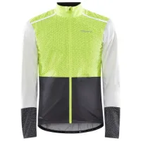 Craft Adv Hydro Lumen Sykkeljakke, Flumino-Ash White