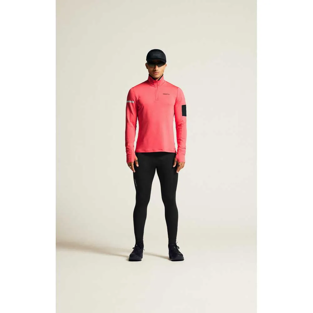 Craft Adv Subz 2 Halv Glidelås Langarmet T-skjorte male, Cheer