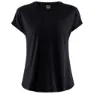 Craft Core Charge Rib Kortarmet T-skjorte female