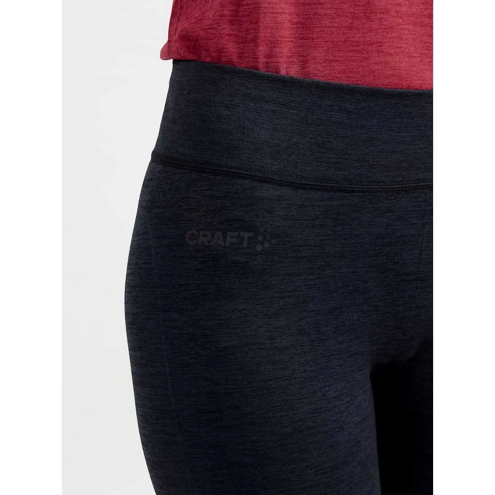 Craft Core Dry Active Comfort 3/4 Baselag Bukser, Black
