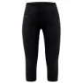 Craft Core Dry Active Comfort 3/4 Baselag Bukser, Black