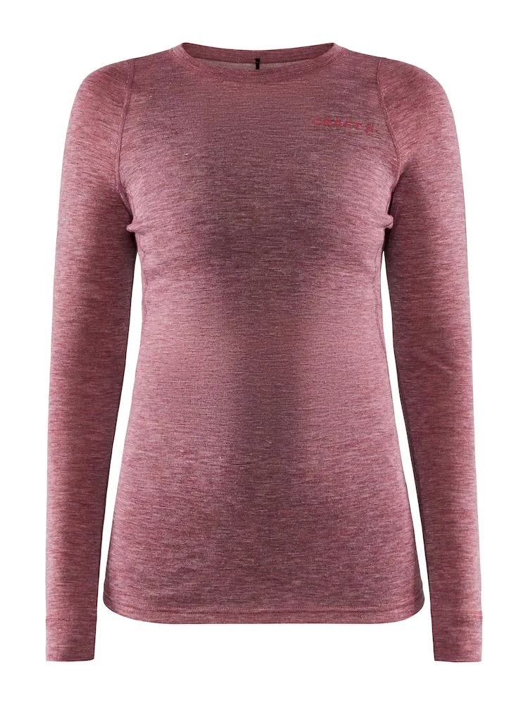 Craft CORE Wool Merino LS Tee W Rose