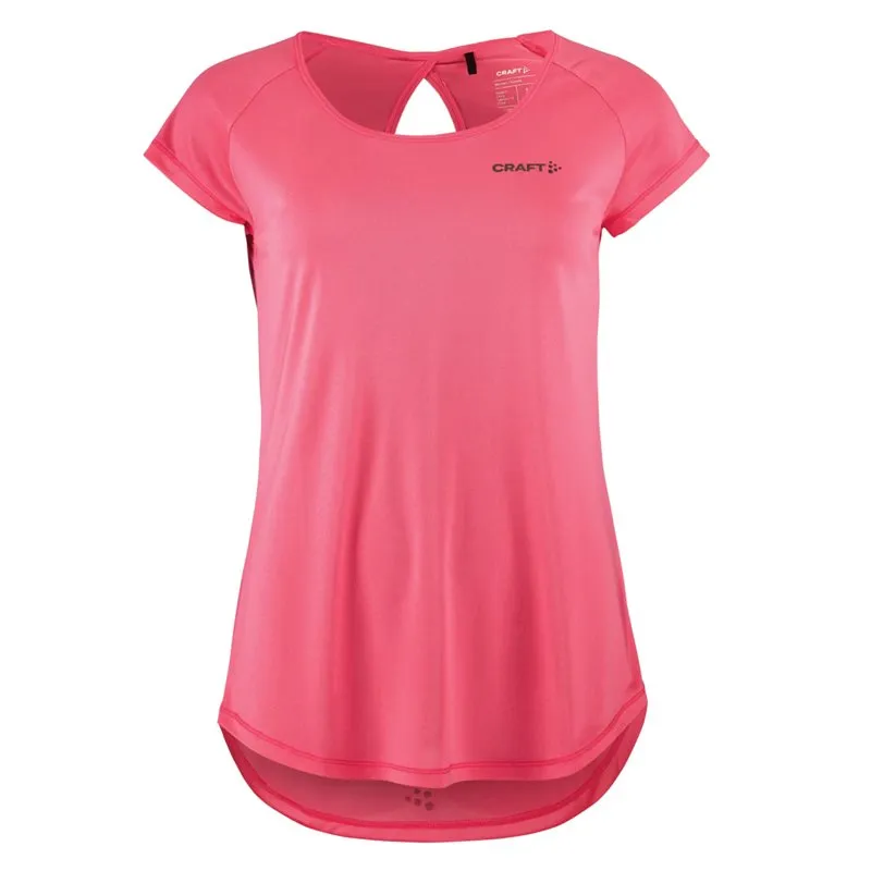 Craft Eaze SS Melange Tee W Craft Eaze SS Melange Tee W