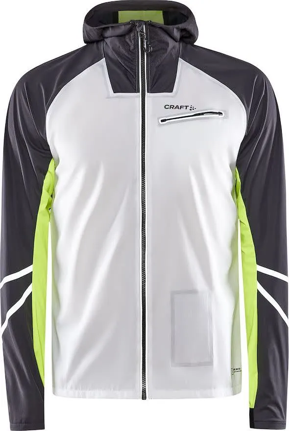 Craft Men's Pro Hydro Lumen Jacket 2, Ash white-slate Craft Men's Pro Hydro Lumen Jacket 2, Ash white-slate