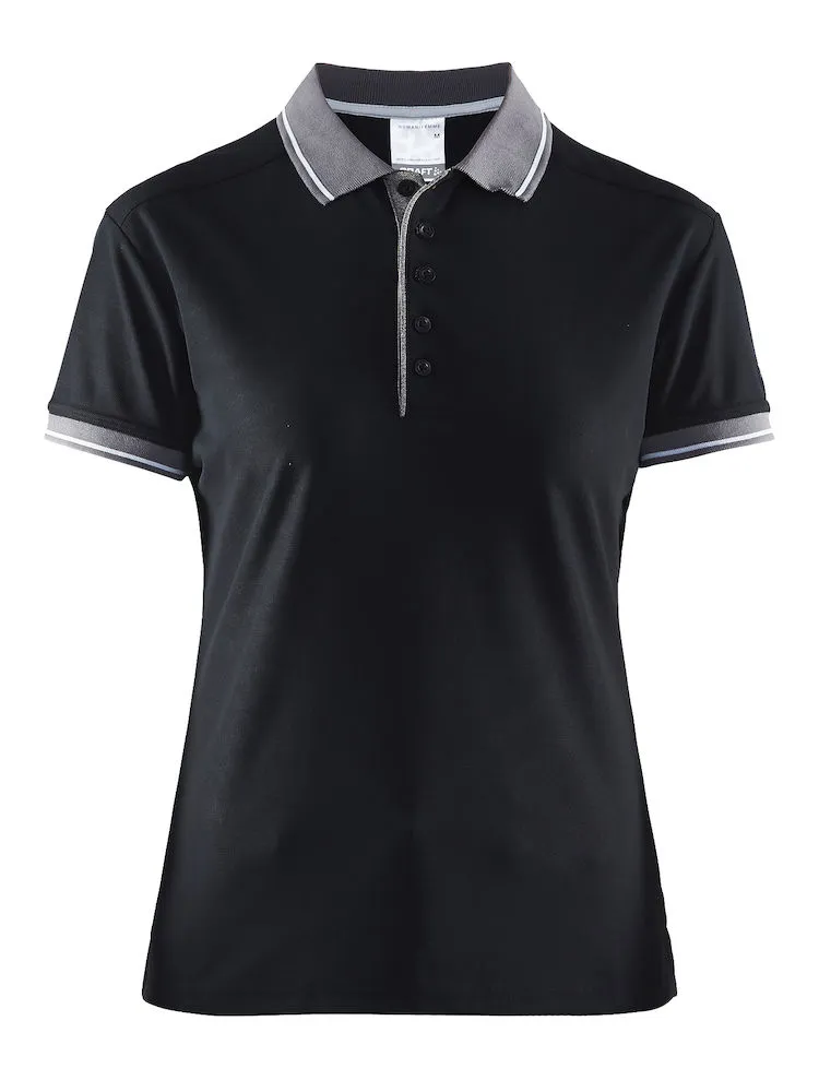 Craft Noble Polo Pique T-Skjorte W Kvinne, M