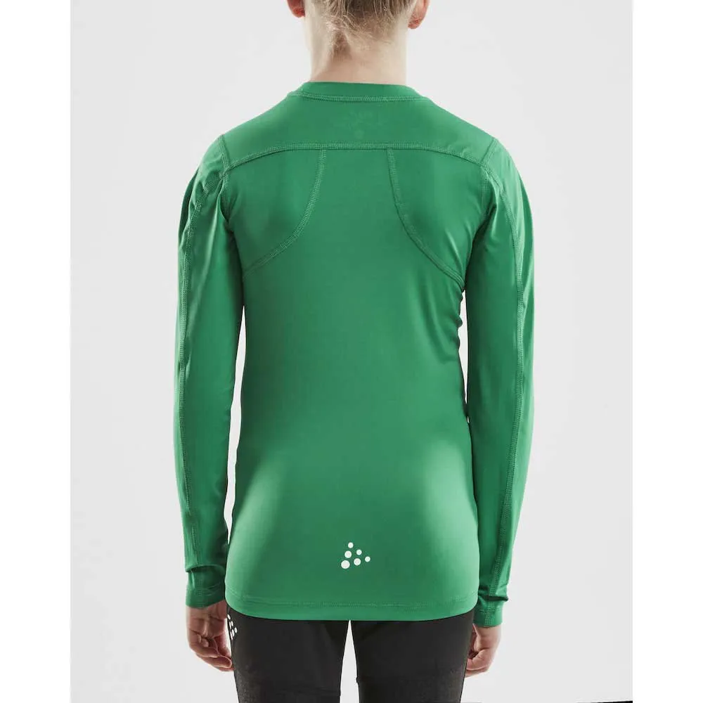 Craft Pro Control Compression Langarmet Baselag, Team green, 8-10Y Craft Pro Control Compression Langarmet Baselag, Team green, 8-10Y