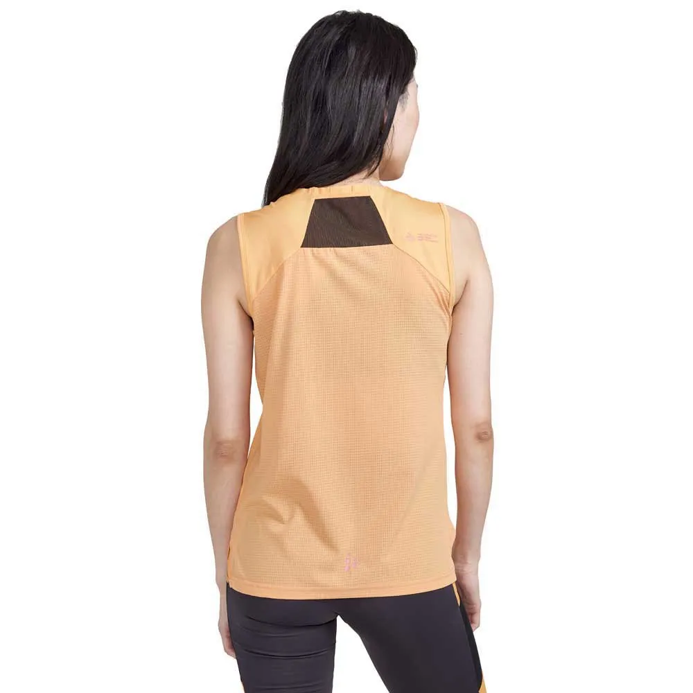 Craft Pro Trail Ermeløs T-skjorte female