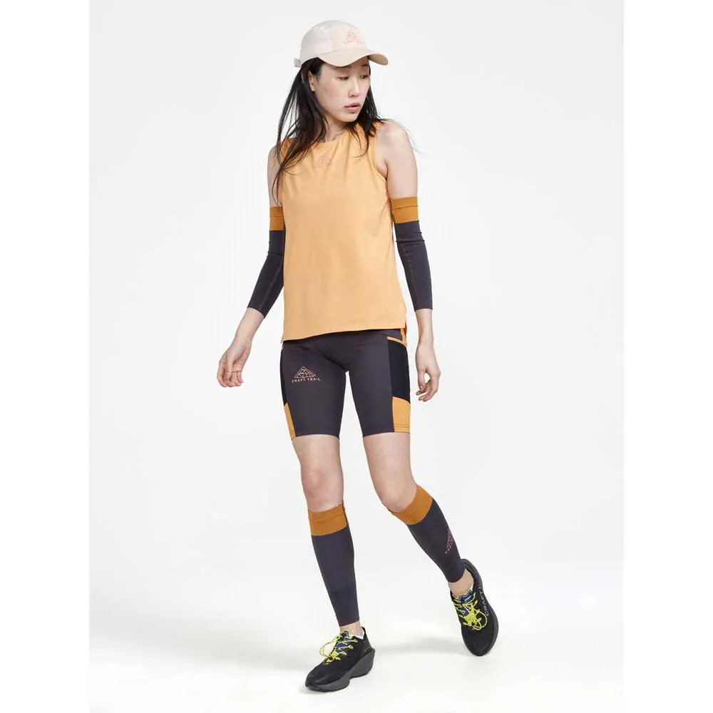 Craft Pro Trail Ermeløs T-skjorte female