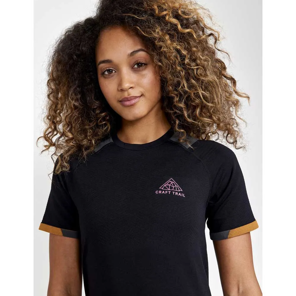 Craft Pro Trail Fuseknit Kortarmet T-skjorte female