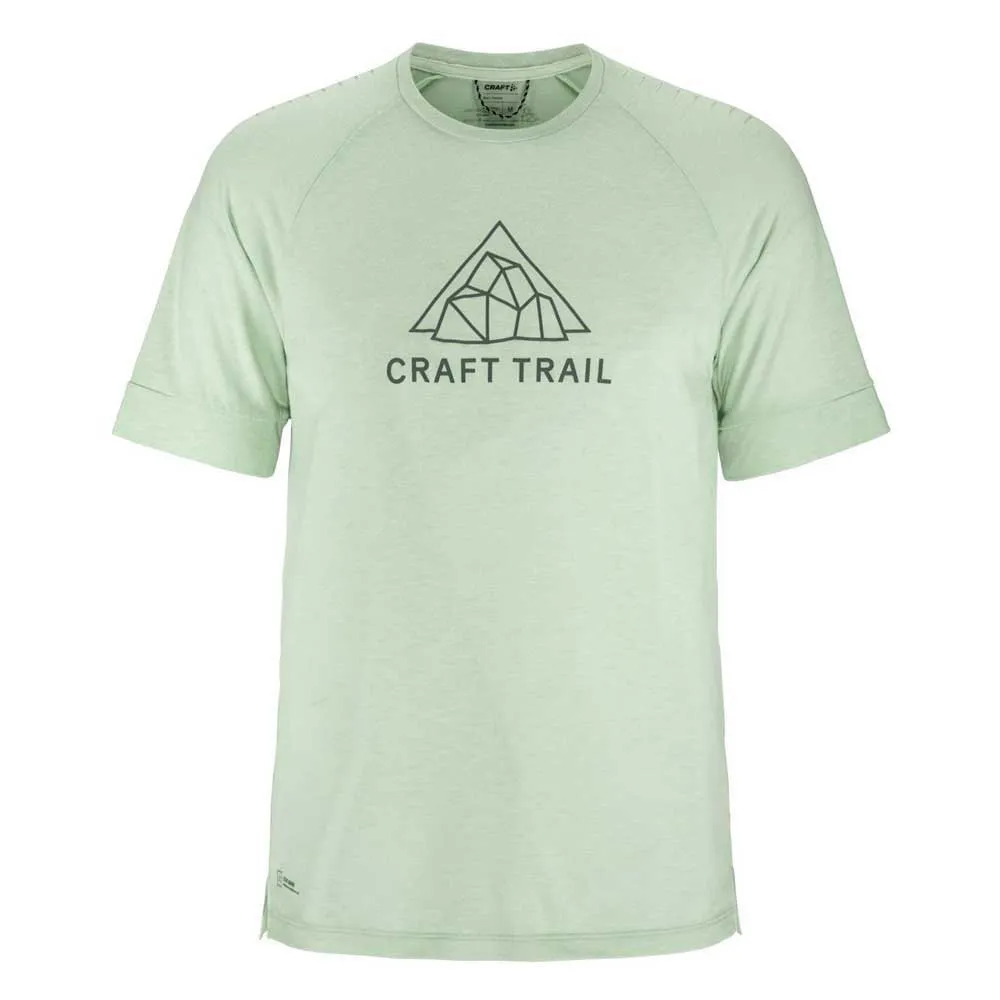 Craft Pro Trail Wool Kortarmet T-skjorte male, Plexi melange