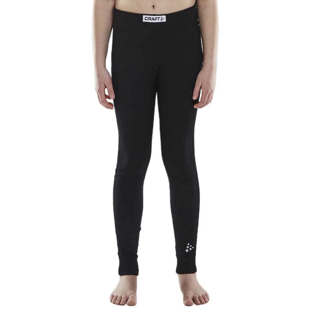 Craft Progress Baselagbukser, Black, 10-12Y