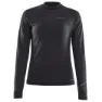 Craft Subz Wool Langarmet T-skjorte, Black melange / monument