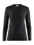 Craft Warm Comfort Superundertøy Trøye Dame, Svart