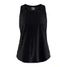Craft Women's Core Charge Rib Singlet, Black