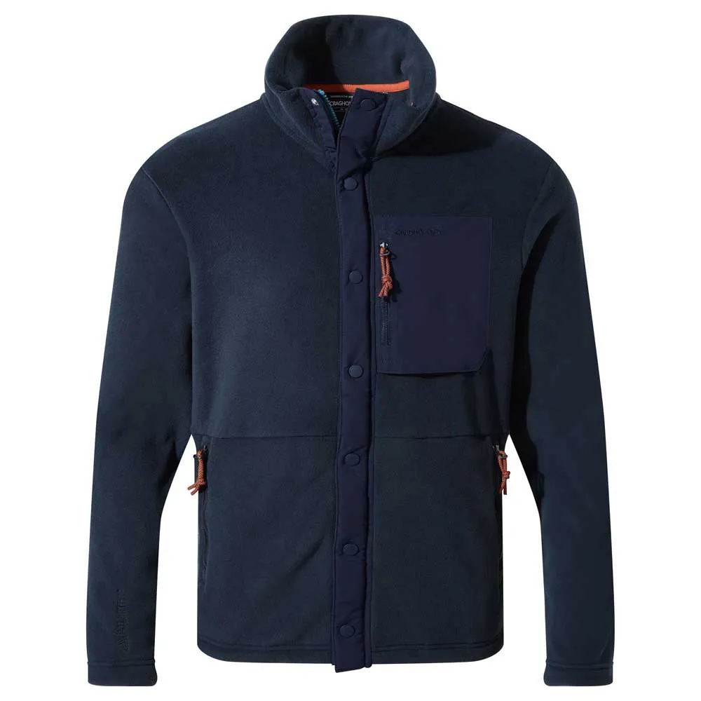 Craghoppers Argo Fleecejakke Med Full Glidelås, Blue navy
