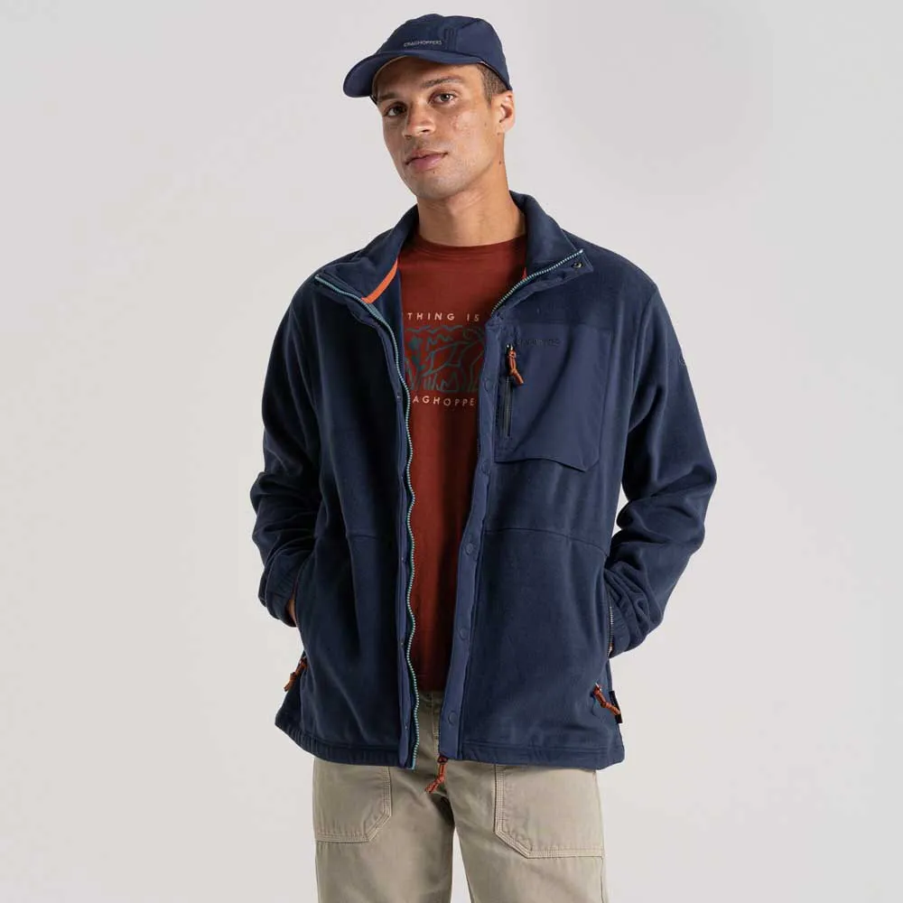 Craghoppers Argo Fleecejakke Med Full Glidelås, Blue navy