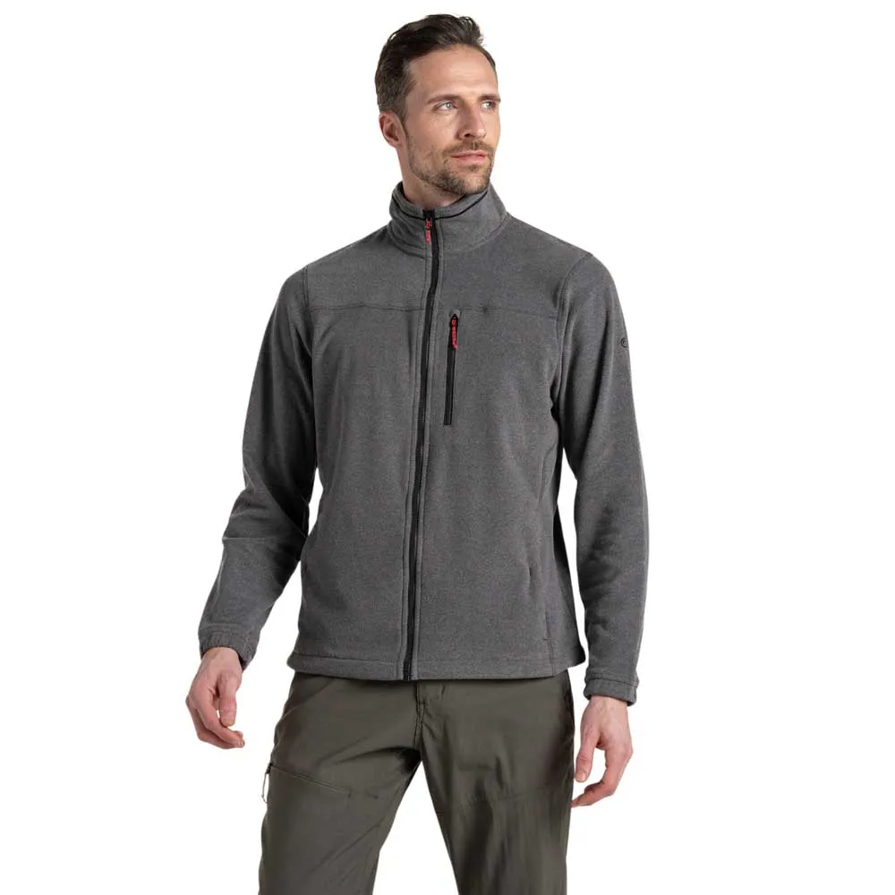 Craghoppers Corey Plus Ii Fleecejakke Med Full Glidelås, Black pepper marl