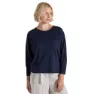 Craghoppers Emere Langarmet T-skjorte, Blue navy