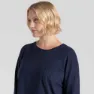 Craghoppers Emere Langarmet T-skjorte, Blue navy