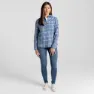 Craghoppers Emie Skjorte Med Lange Ermer, Teak blue marl check