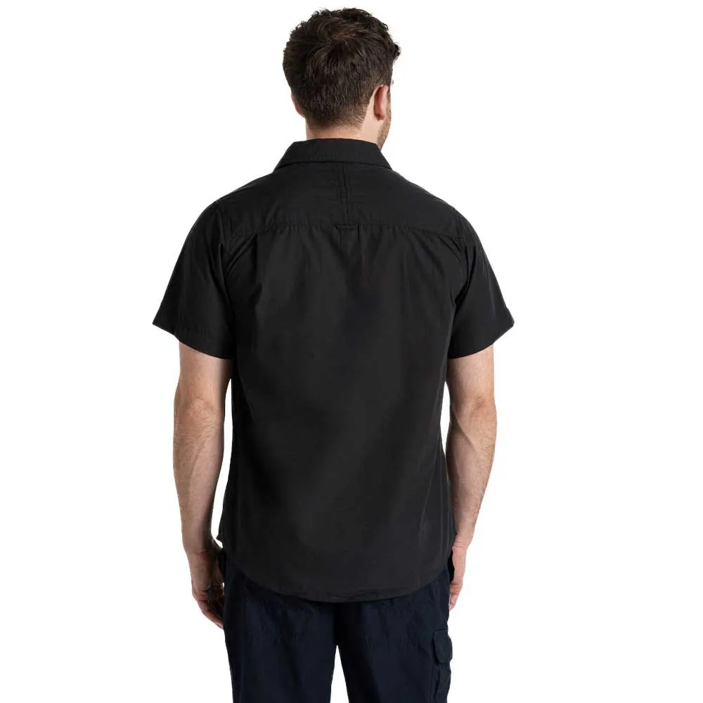 Craghoppers Exp Kiwi Kortarmet Skjorte, Black