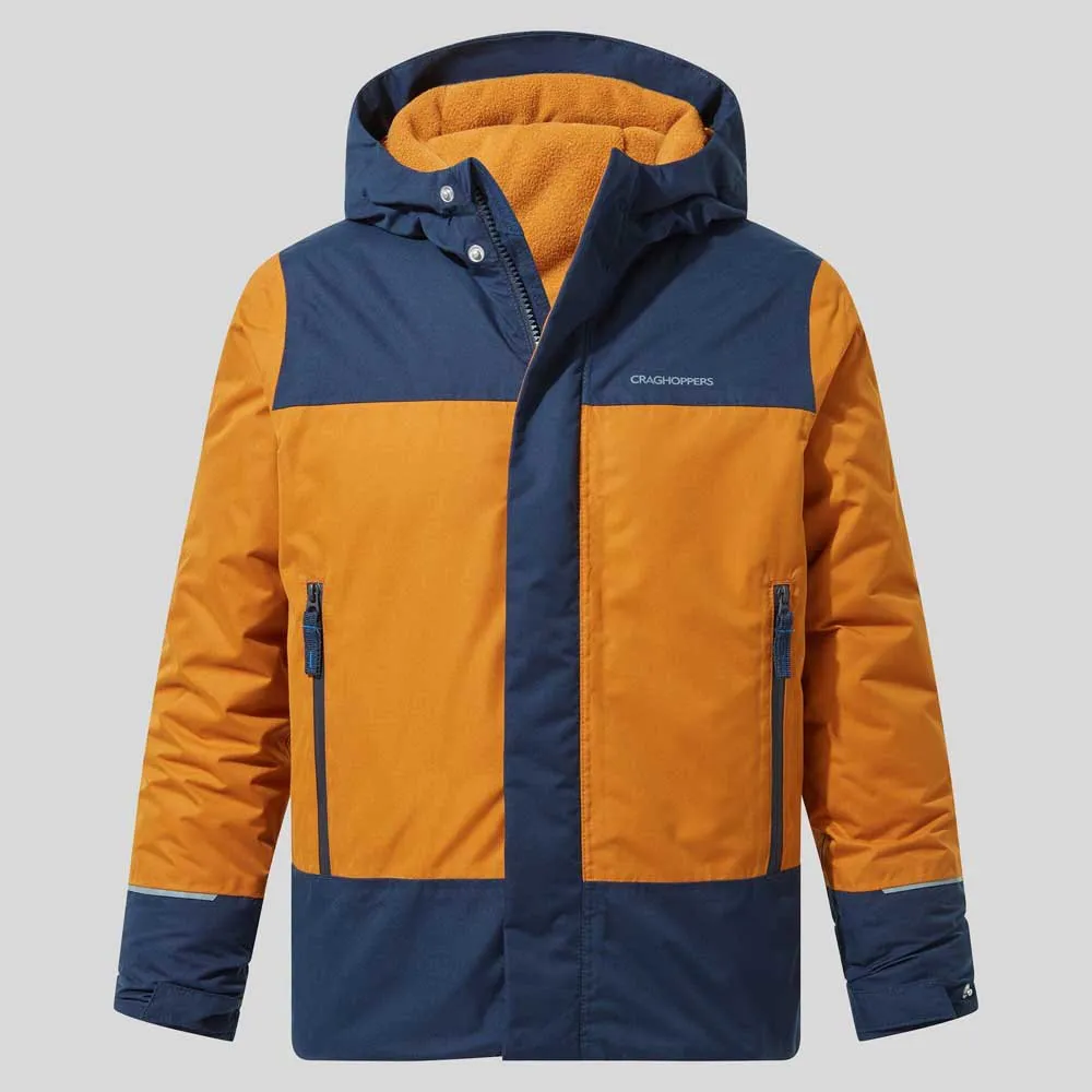 Craghoppers Nephin Jakke, Pumpkin spice / blue navy, 3-4Y Craghoppers Nephin Jakke, Pumpkin spice / blue navy, 3-4Y