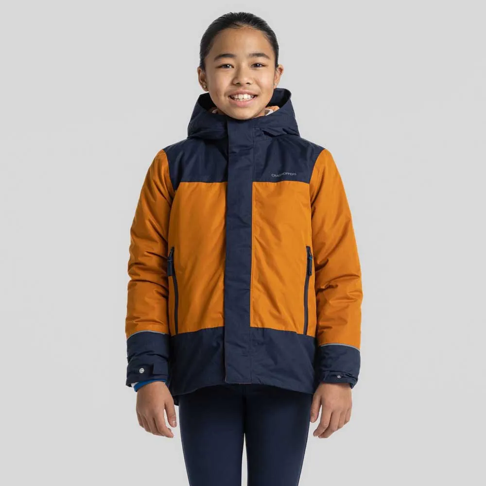Craghoppers Nephin Jakke, Pumpkin spice / blue navy, 3-4Y Craghoppers Nephin Jakke, Pumpkin spice / blue navy, 3-4Y
