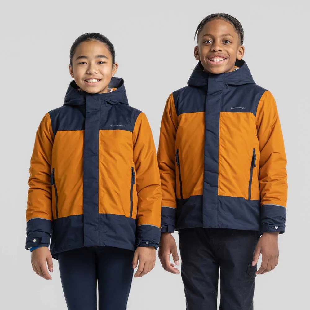 Craghoppers Nephin Jakke, Pumpkin spice / blue navy, 3-4Y Craghoppers Nephin Jakke, Pumpkin spice / blue navy, 3-4Y