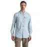 Craghoppers Nosilife Adventure Iii Skjorte Med Lange Ermer Refurbished, Niagara blue