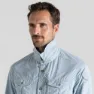 Craghoppers Nosilife Adventure Iii Skjorte Med Lange Ermer Refurbished, Niagara blue