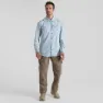Craghoppers Nosilife Adventure Iii Skjorte Med Lange Ermer Refurbished, Niagara blue