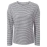 Craghoppers Nosilife Cora Langarmet T-skjorte, Blue navy stripe