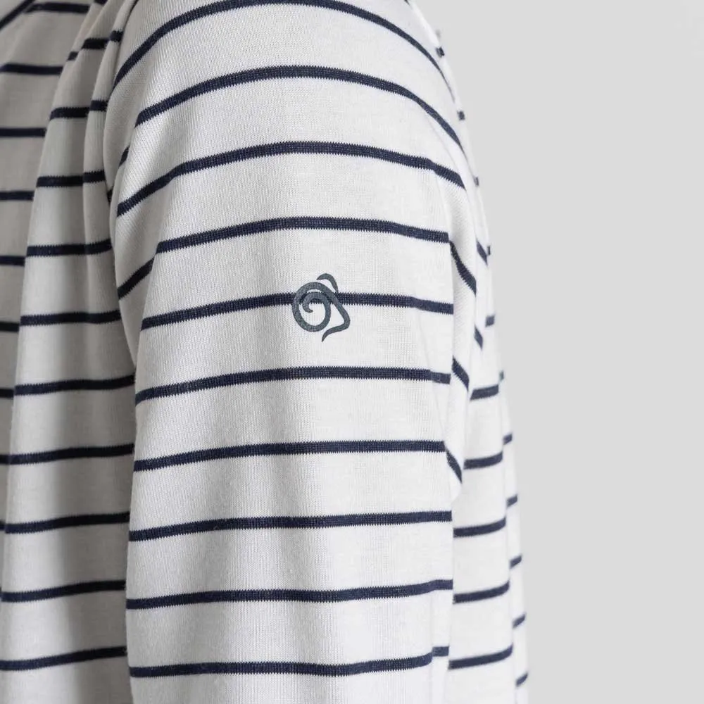 Craghoppers Nosilife Cruz Langarmet T-skjorte Refurbished, Blue navy stripe, 9-10Y Craghoppers Nosilife Cruz Langarmet T-skjorte Refurbished, Blue navy stripe, 9-10Y