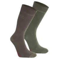 Craghoppers Nosilife Twin Pack Half Lange Sokker