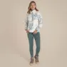 Craghoppers Rosemary Fleecejakke Med Halv Glidelås, Sky print