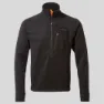 Craghoppers Tarbert Fleecejakke Med Halv Glidelås, Black pepper