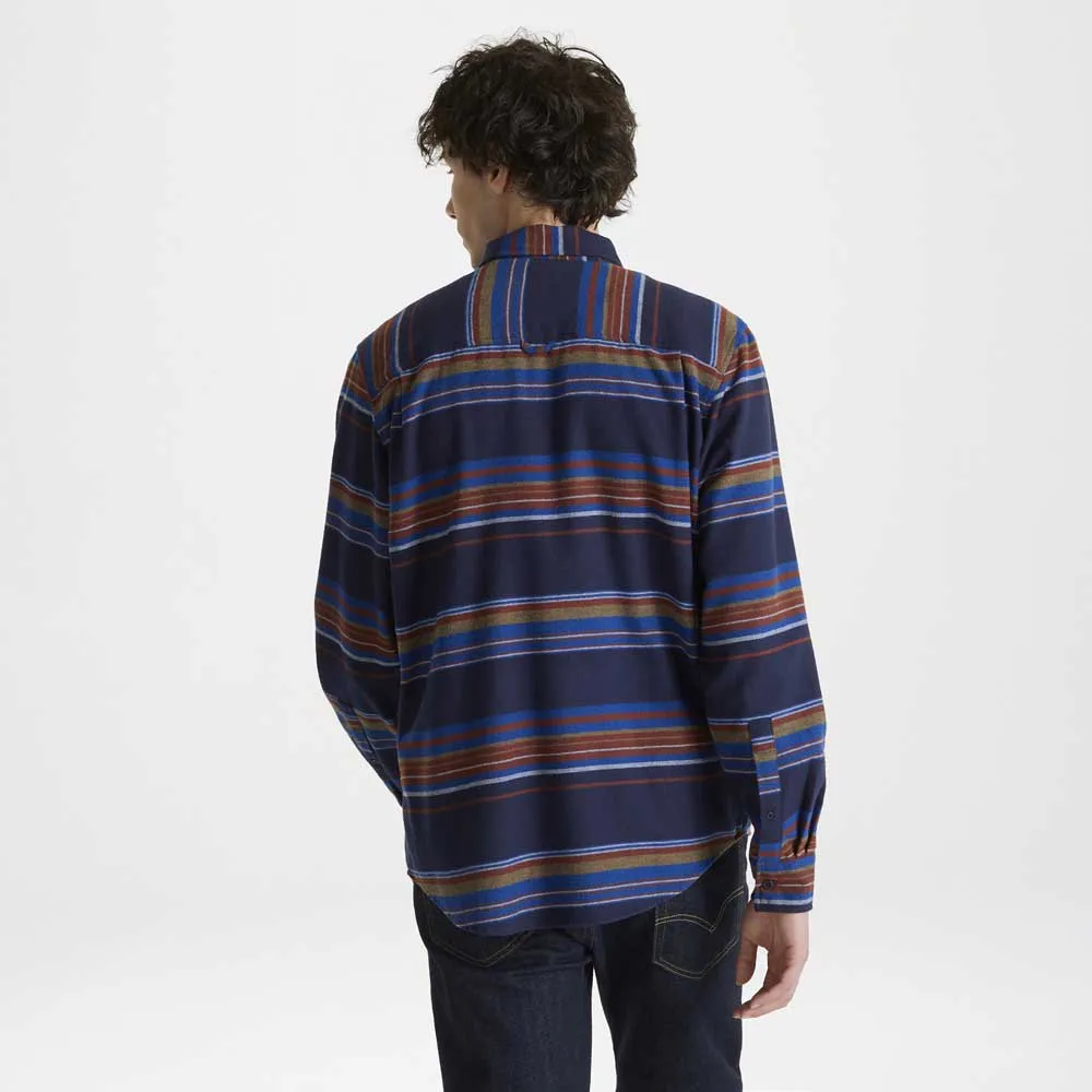 Craghoppers Ziggy Skjorte Med Lange Ermer, Blue navy stripe