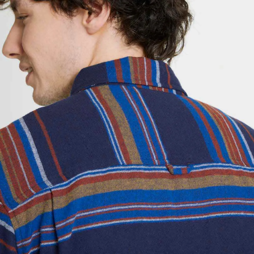 Craghoppers Ziggy Skjorte Med Lange Ermer, Blue navy stripe