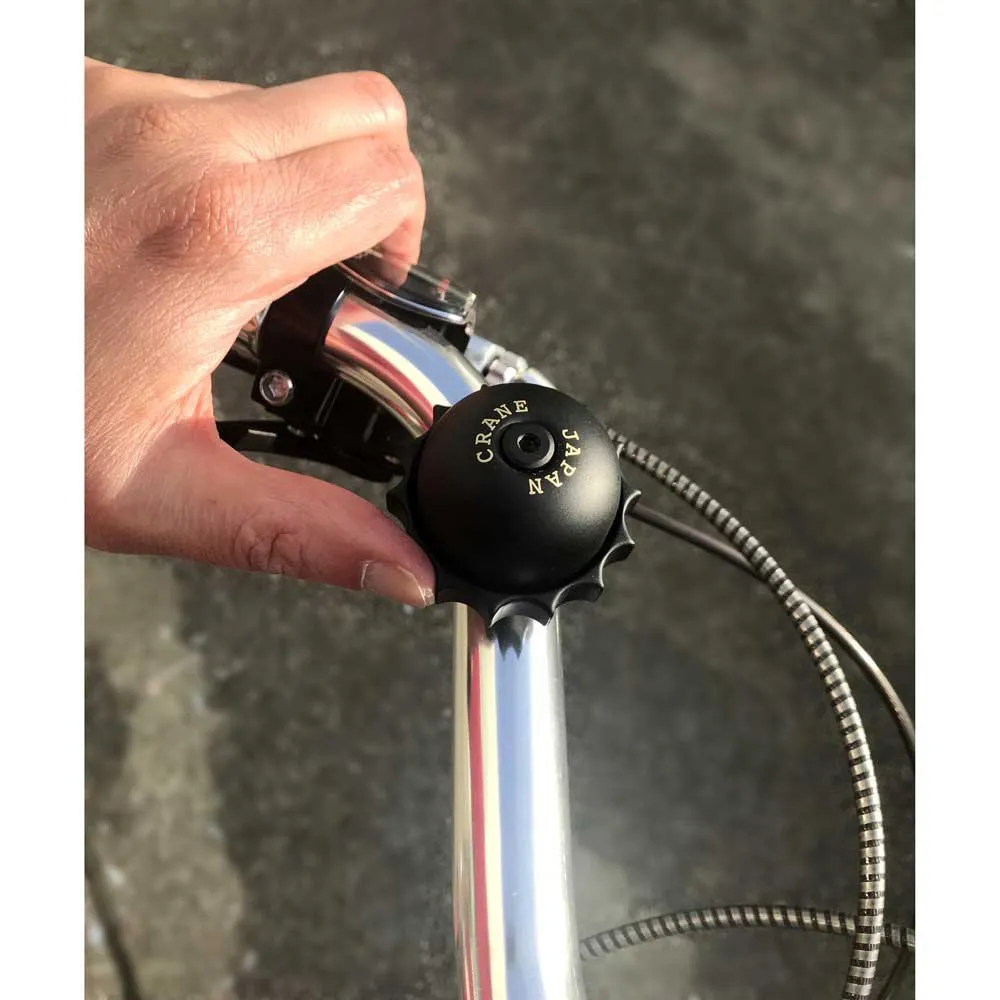 CRANE BELL CO. E-ne Revolver Sykkelklokke