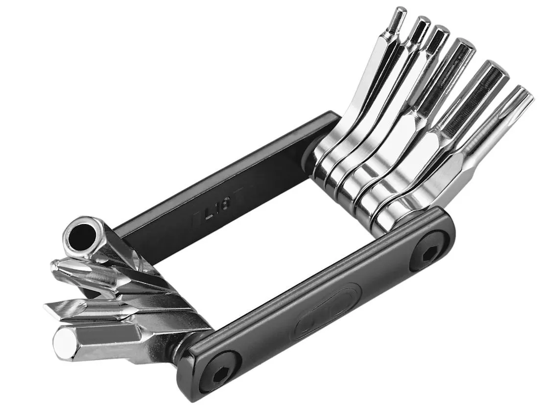 Crankbrothers F10+ Multiverktøy, Black, One Size Crankbrothers F10+ Multiverktøy, Black, One Size