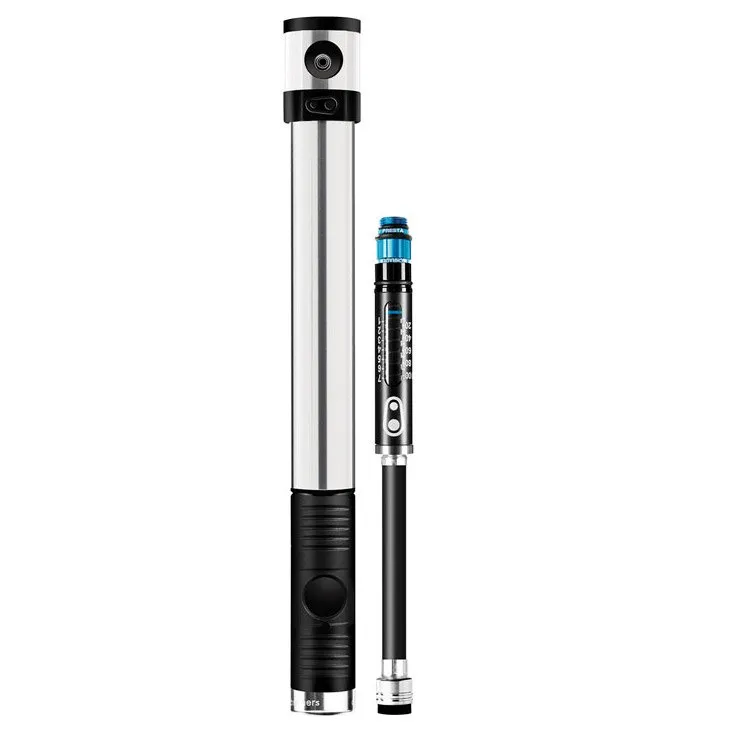 Crankbrothers Klic HV Gauge Minipumpe, Grey, One Size