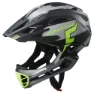 CRATONI C-maniac Pro Nedoverbakke Hjelm, Black / green lime matt