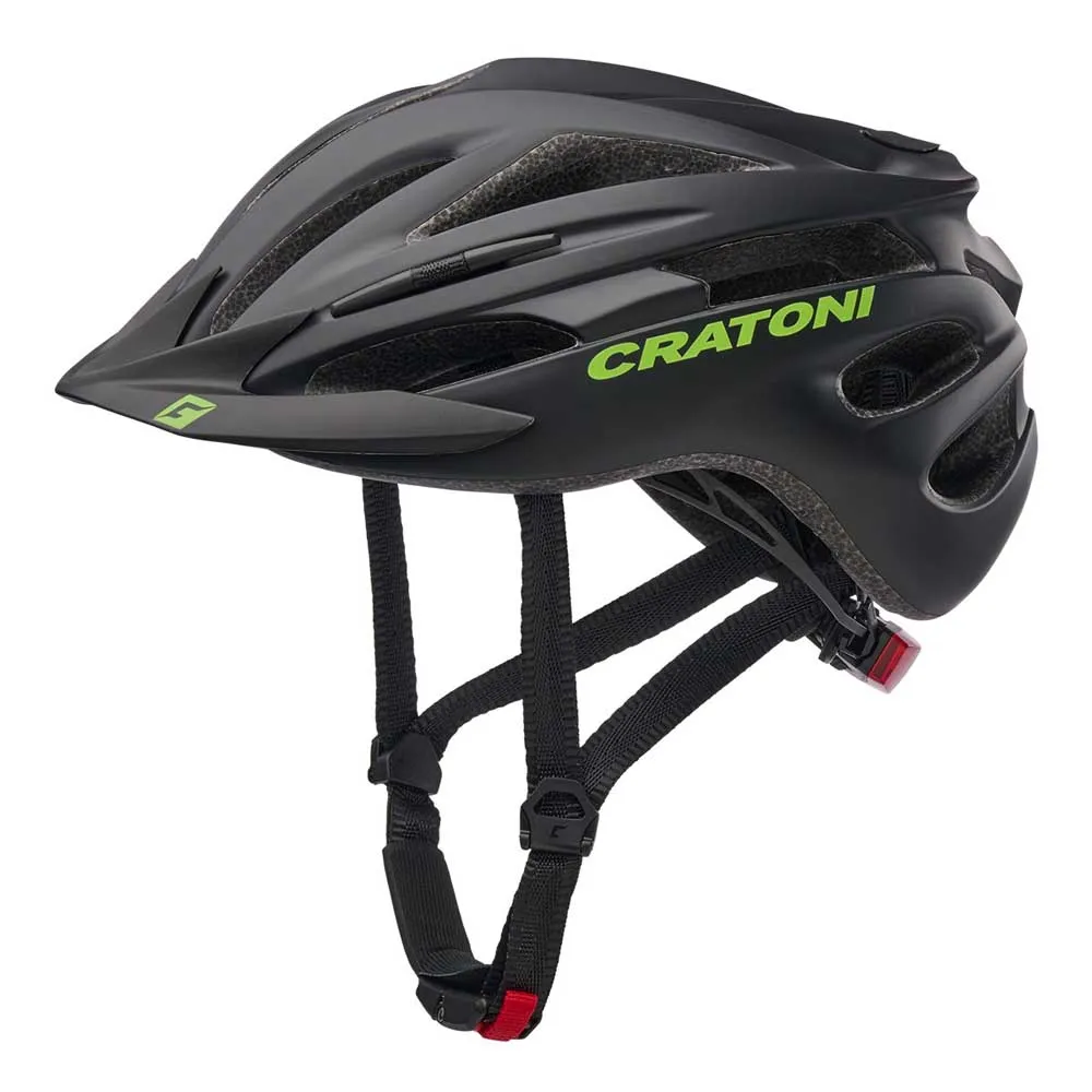 CRATONI Pacer Junior Mtb-hjelm, Black / green
