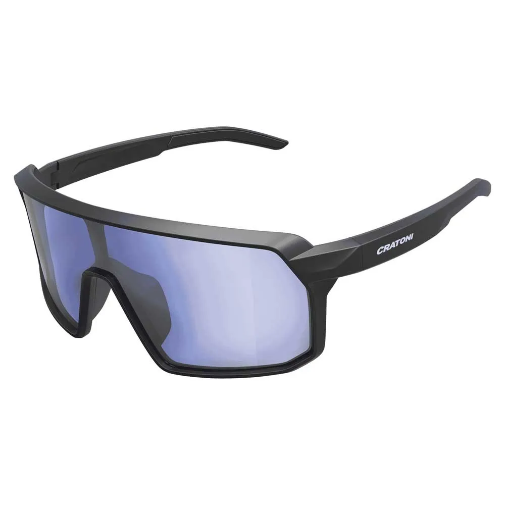 CRATONI Skyvision Foto Kromatiske Solbriller, Black matt, Clear Blue Mirror/CAT1-3 CRATONI Skyvision Foto Kromatiske Solbriller, Black matt, Clear Blue Mirror/CAT1-3