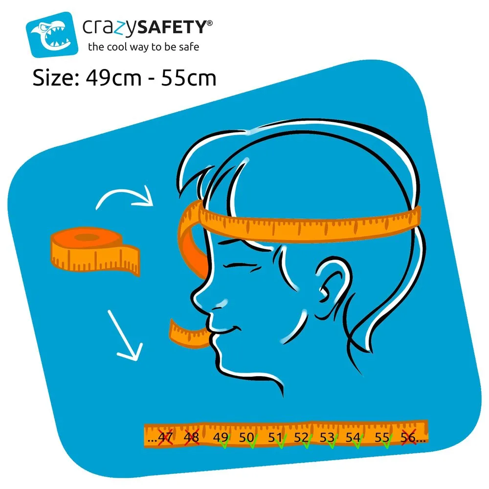 Crazy Safety Clown Fish Juniorhjelm, Pink