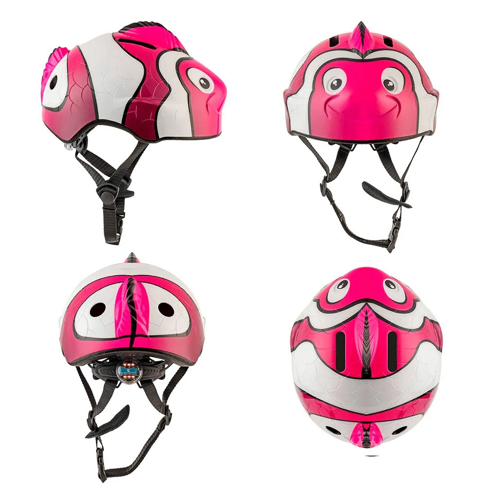 Crazy Safety Clown Fish Juniorhjelm, Pink