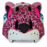 Crazy Safety Leopard Juniorhjelm, Pink