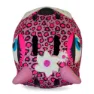 Crazy Safety Leopard Juniorhjelm, Pink